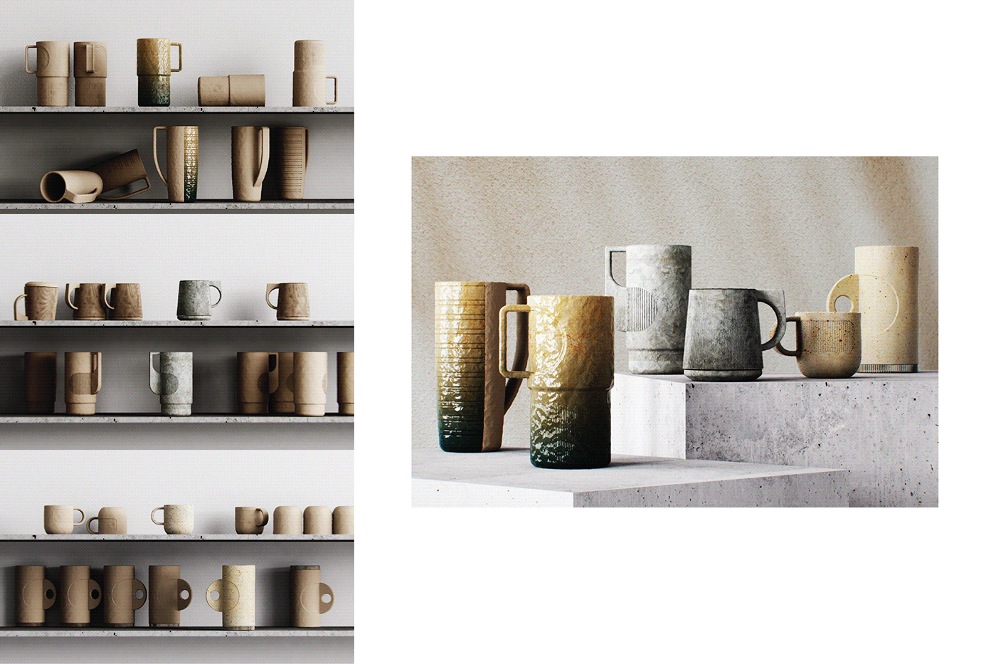 ceramics，Mug，product design，Art，Appearance design，