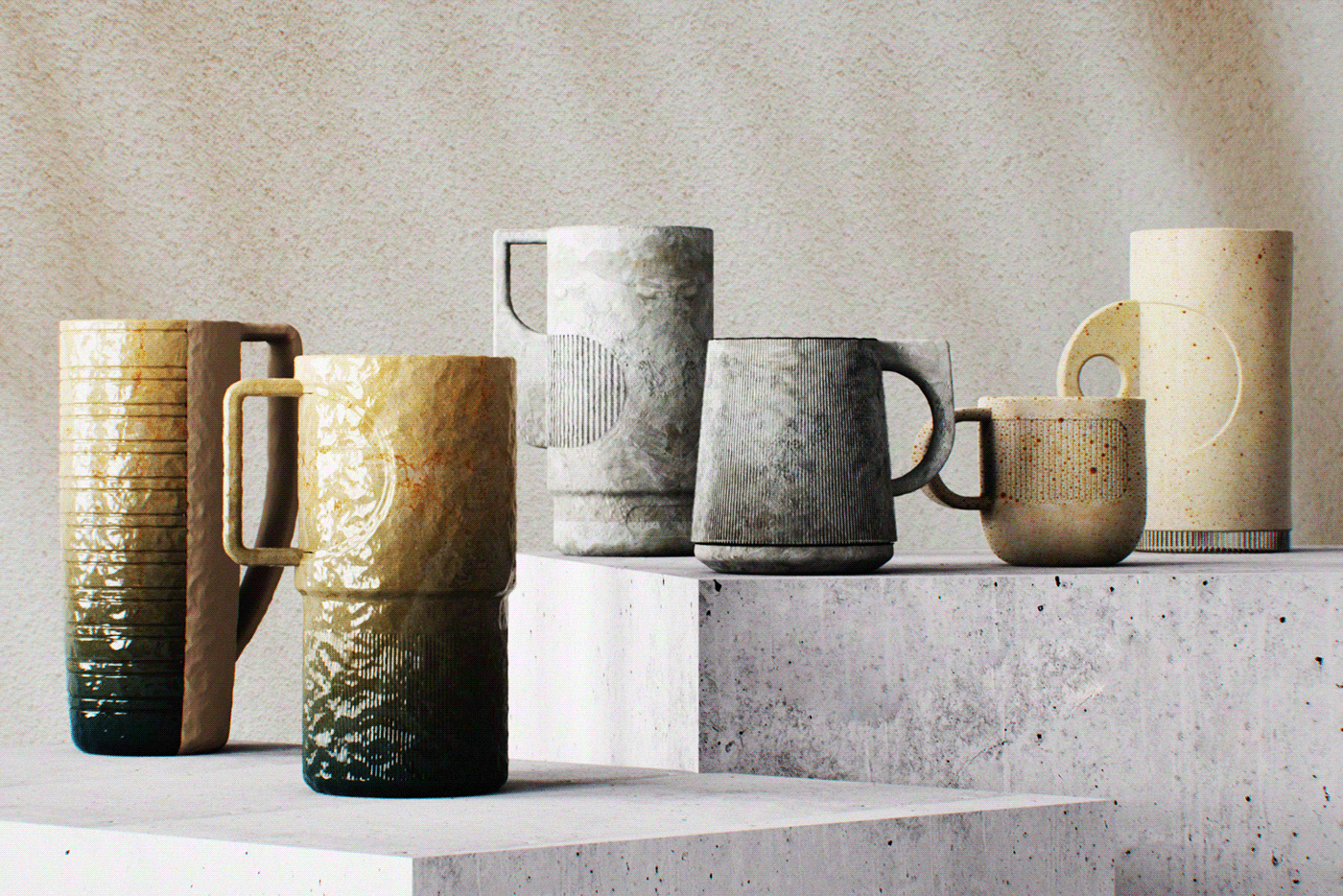 ceramics，Mug，product design，Art，Appearance design，