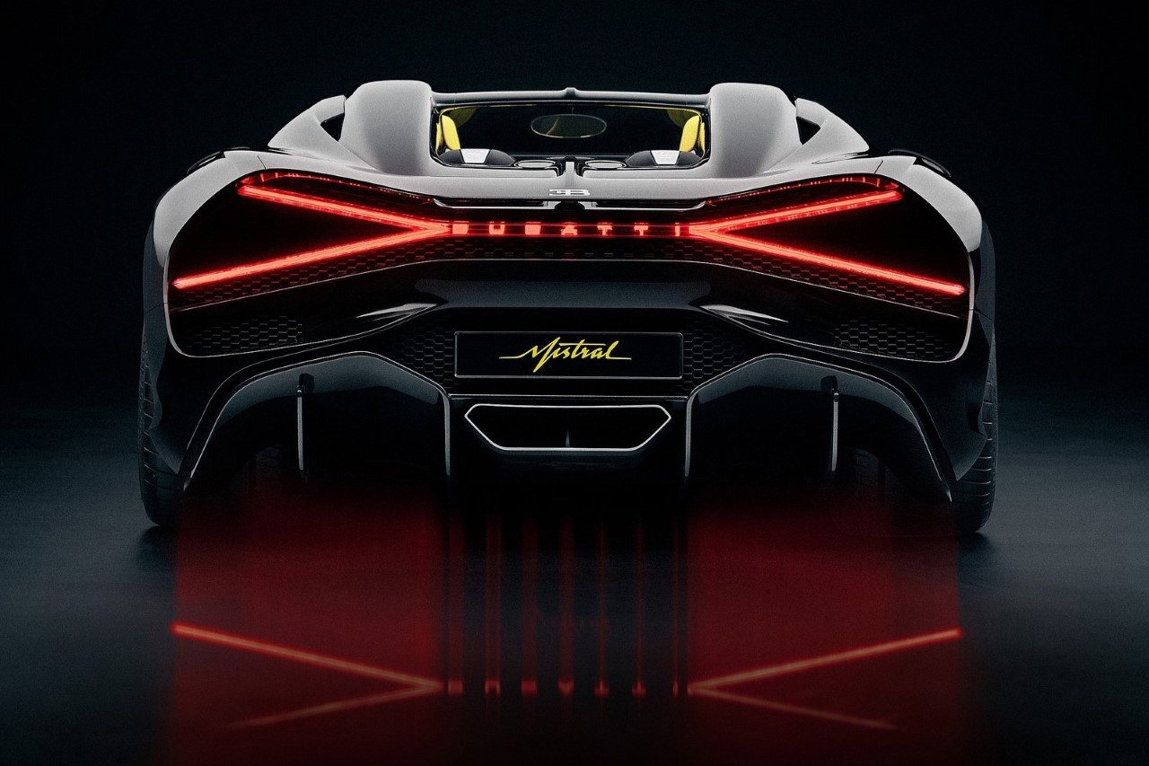 Roadster，Bugatti，Appearance design，W16 engine，