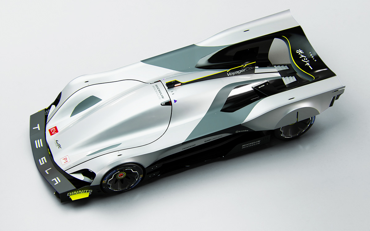 Tesla，automobile，industrial design，LMPE，