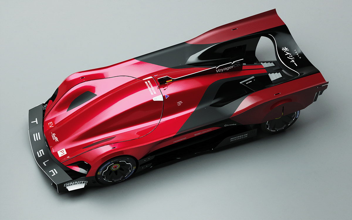 Tesla，automobile，industrial design，LMPE，