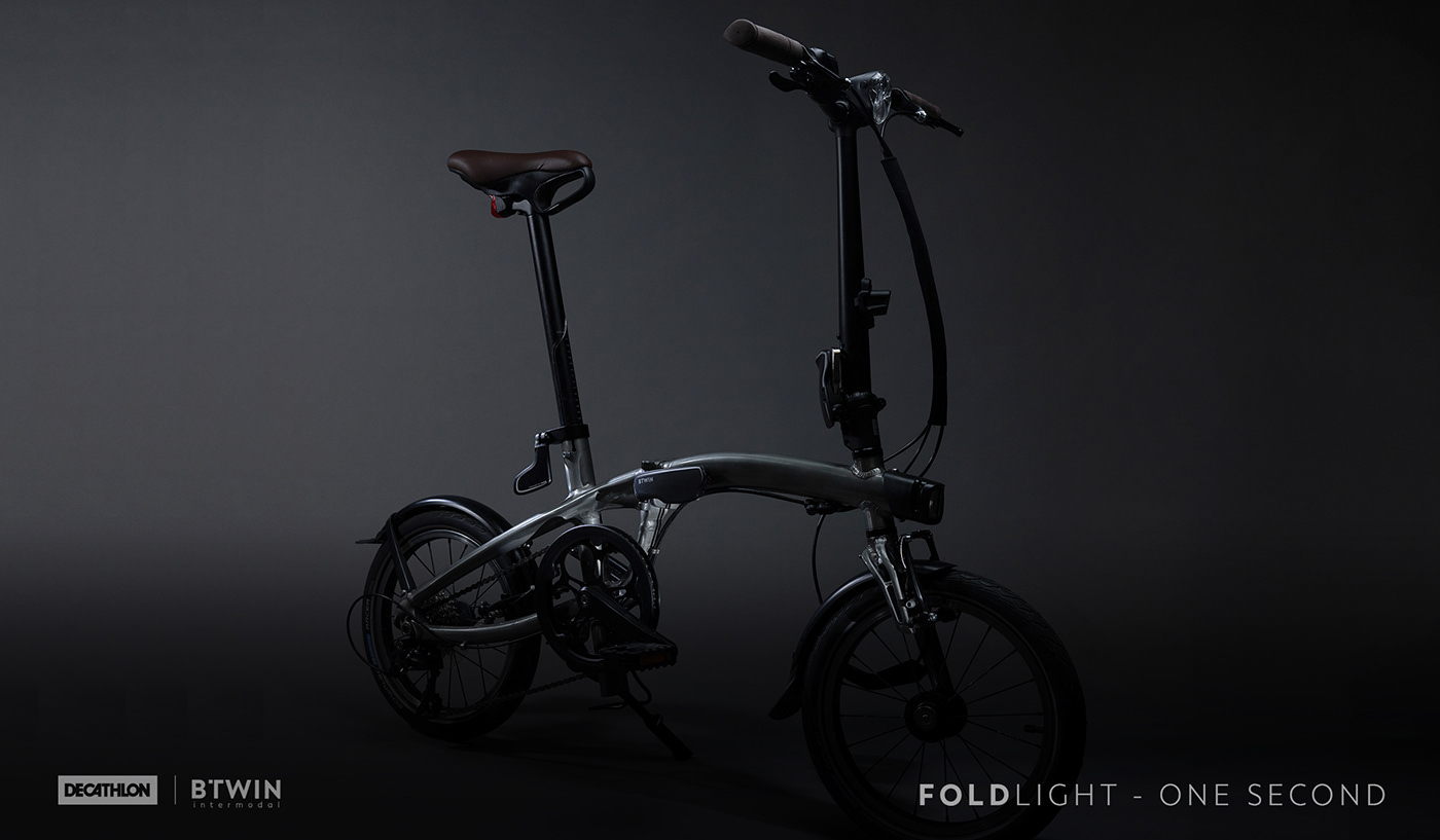 Bicycle，concept，industrial design，fold，
