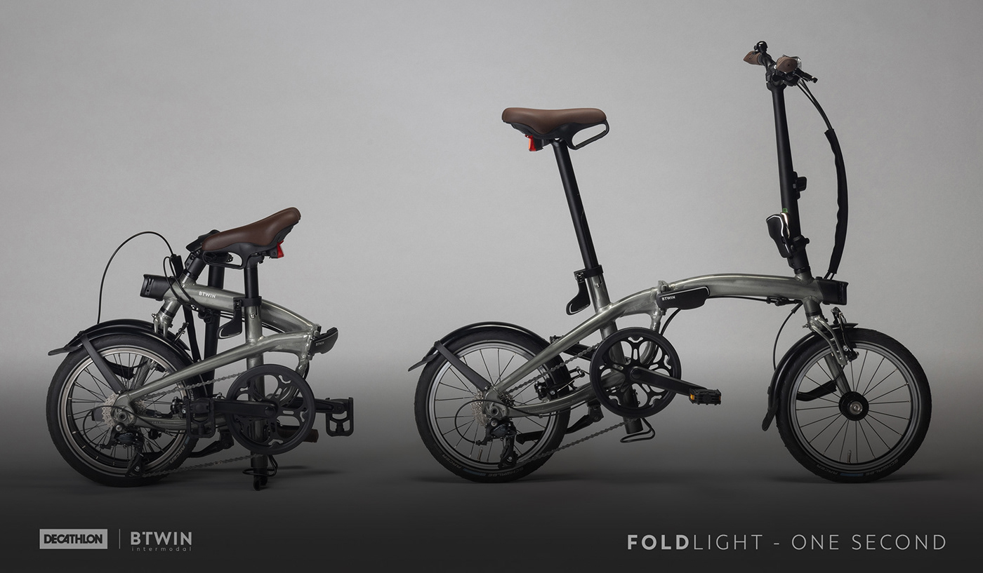Bicycle，concept，industrial design，fold，