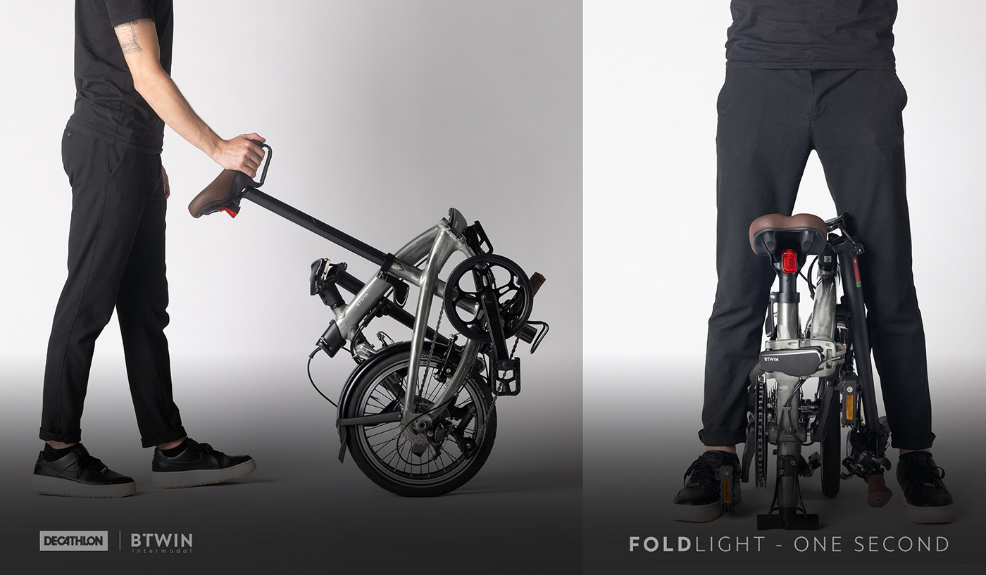 Bicycle，concept，industrial design，fold，