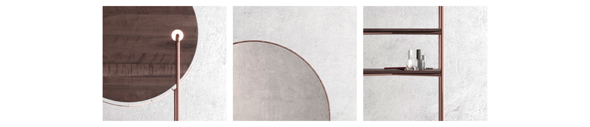 product design，Cosmetic mirror，OSHU，