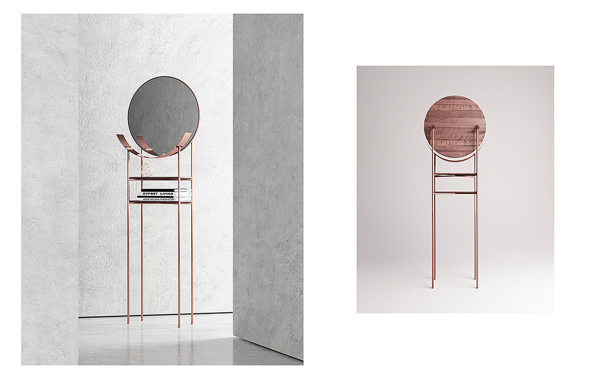 product design，Cosmetic mirror，OSHU，