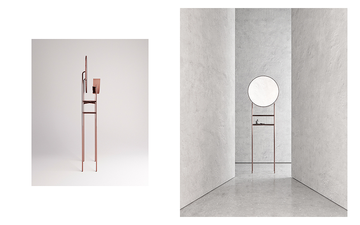 product design，Cosmetic mirror，OSHU，