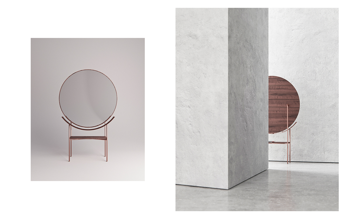 product design，Cosmetic mirror，OSHU，