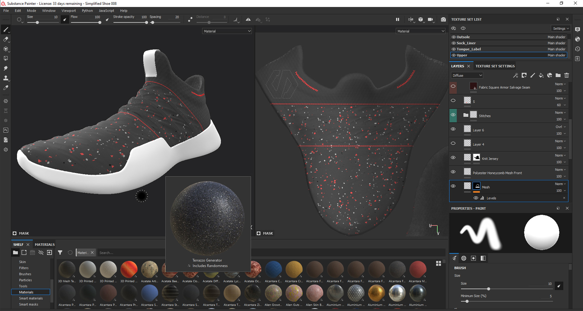 Running shoes，Appearance design，innovate，