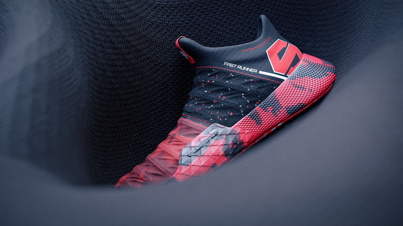 Running shoes，Appearance design，innovate，