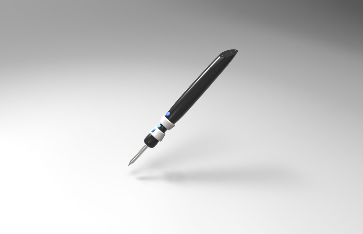 3d打印科技玩物模型笔设计