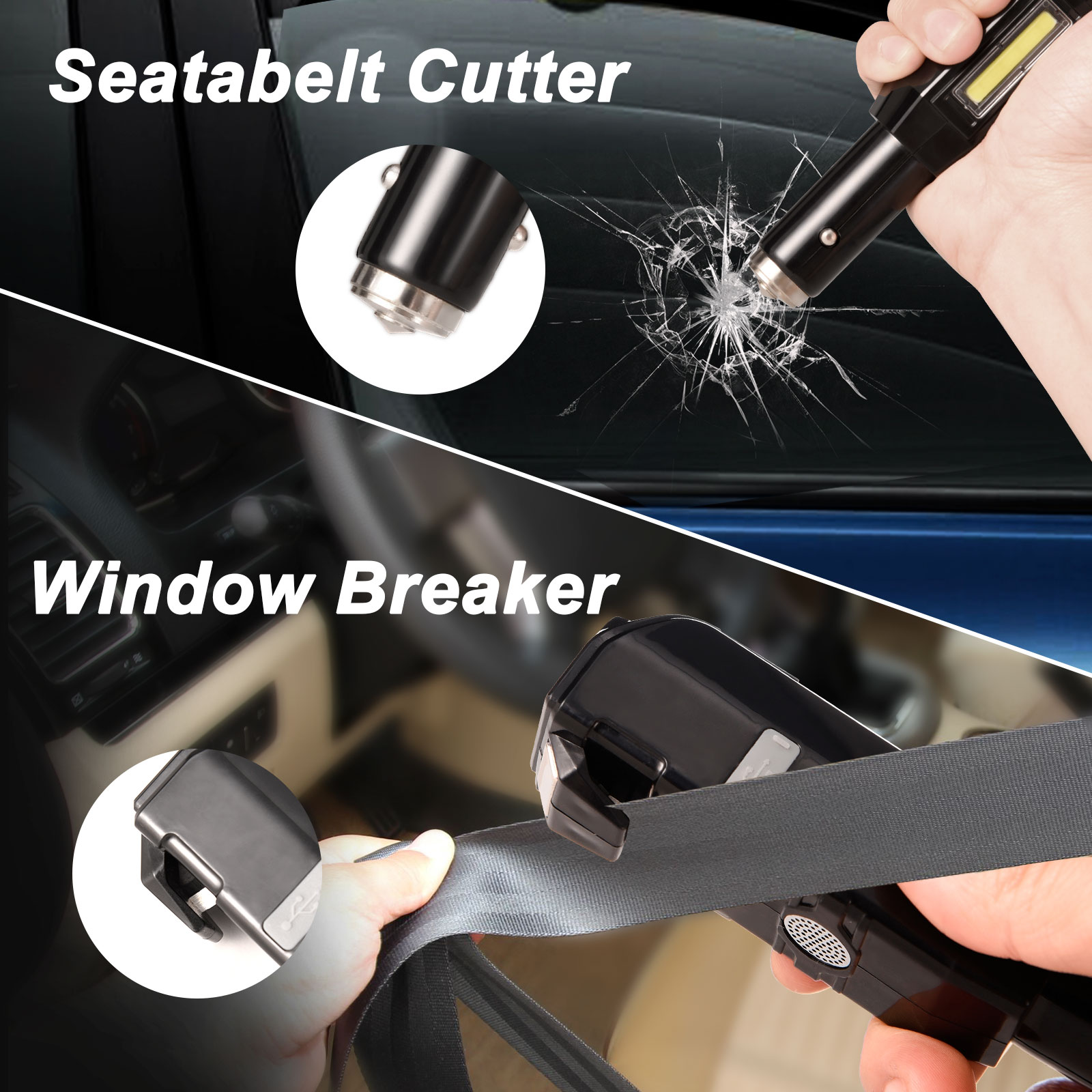 Vehicle safety tool light，