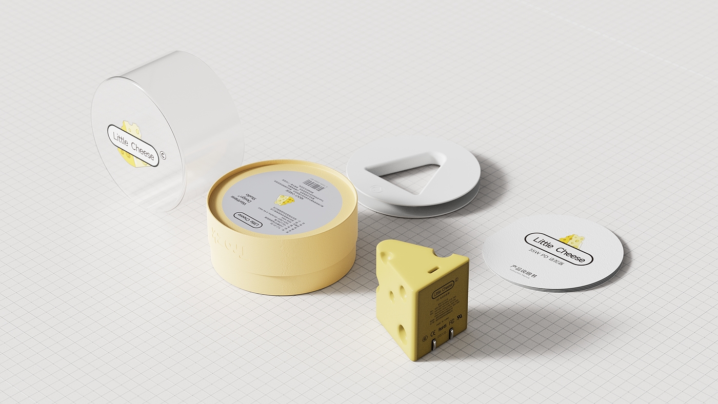 PD power supply，Charging head，Adapter，objectification of person，Fast charging，Lovely wind，cheese，