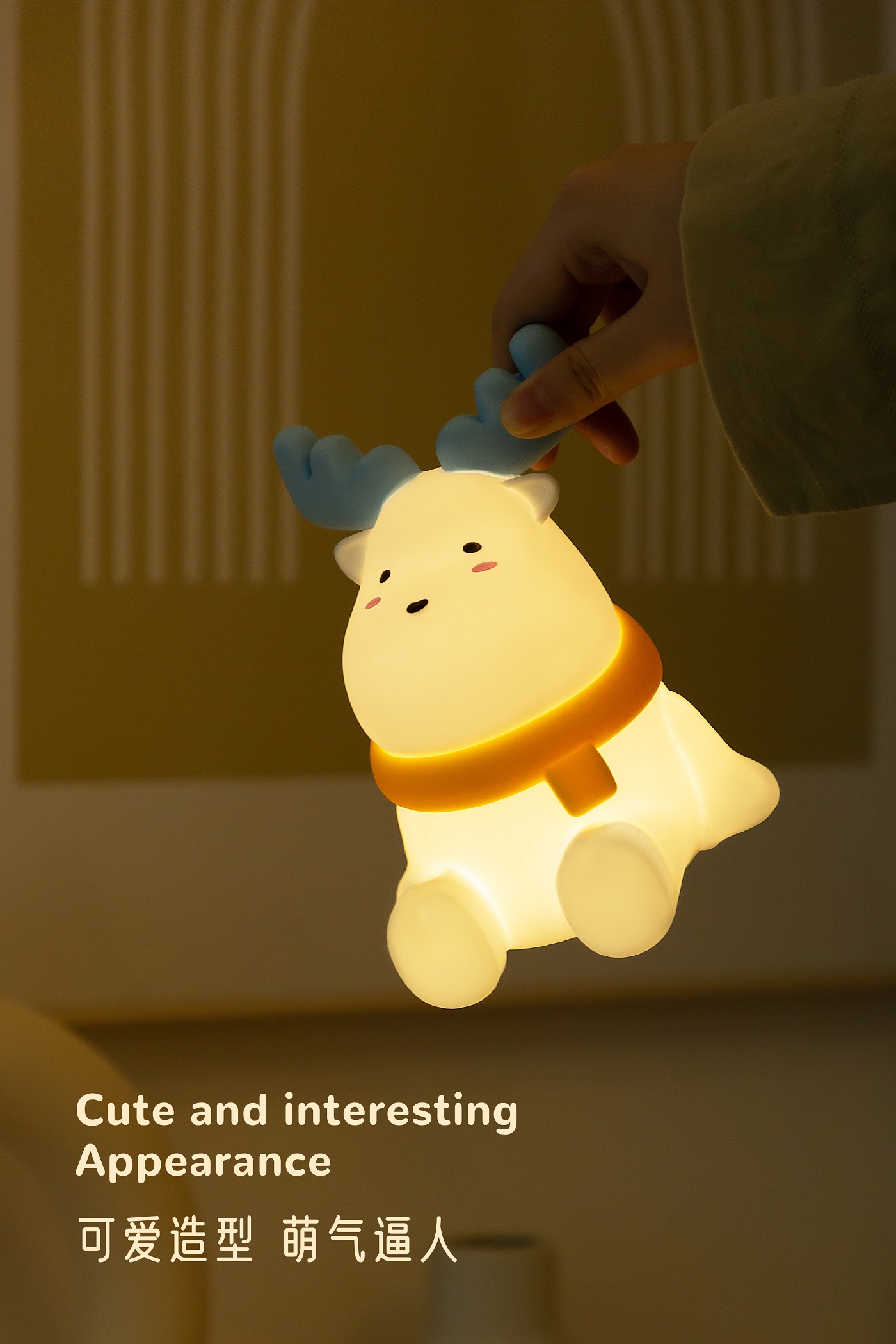 Night light，Silicone lamp，Mother and baby，lovely，gift，