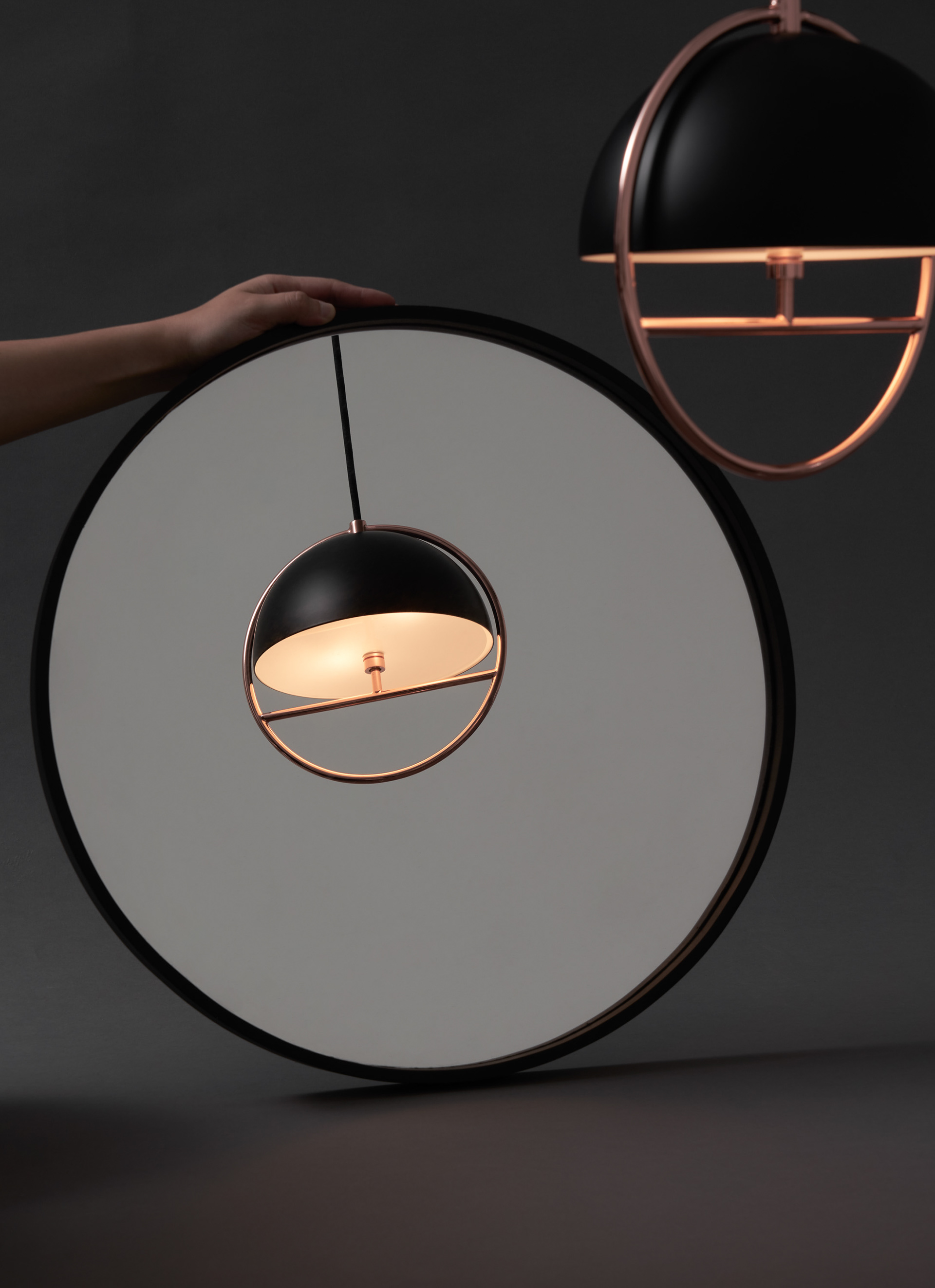 Huan-Rou Chang，HUAN，"Moon Gate"，lighting design ，product design，