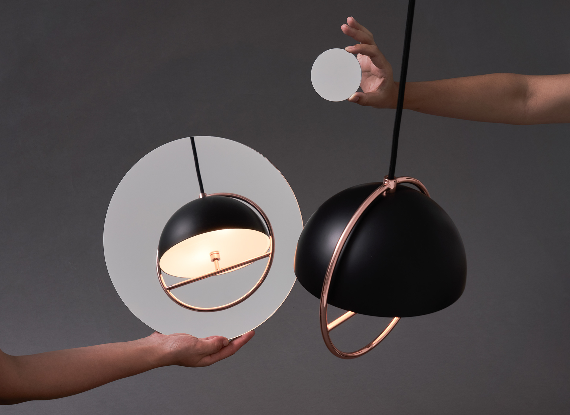 Huan-Rou Chang，HUAN，"Moon Gate"，lighting design ，product design，