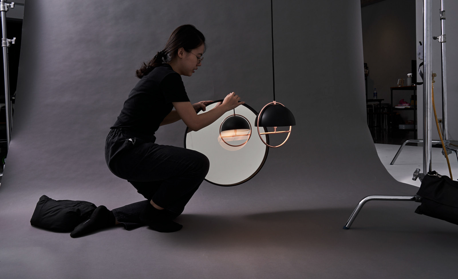 Huan-Rou Chang，HUAN，"Moon Gate"，lighting design ，product design，
