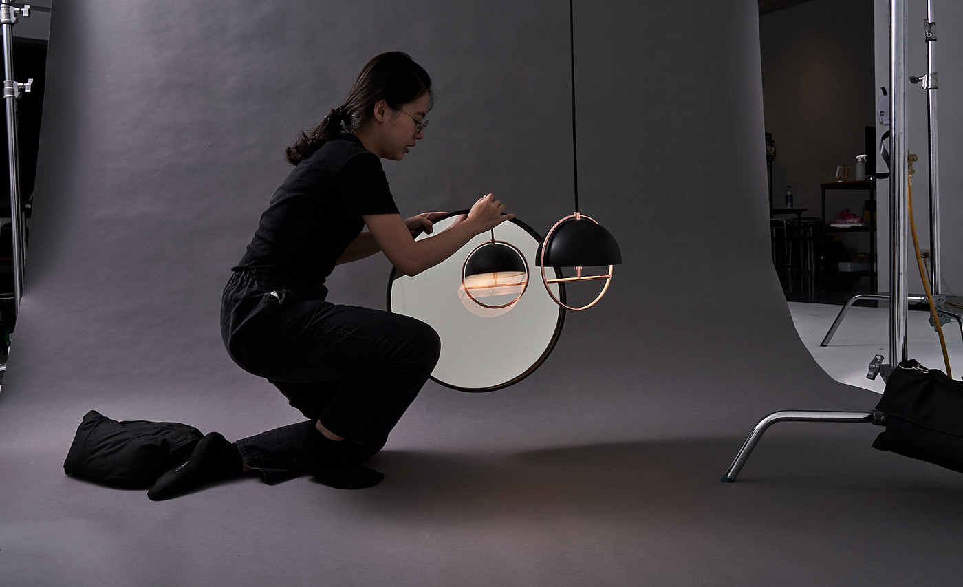 Huan-Rou Chang，HUAN，“月亮门”，照明设计，产品设计，