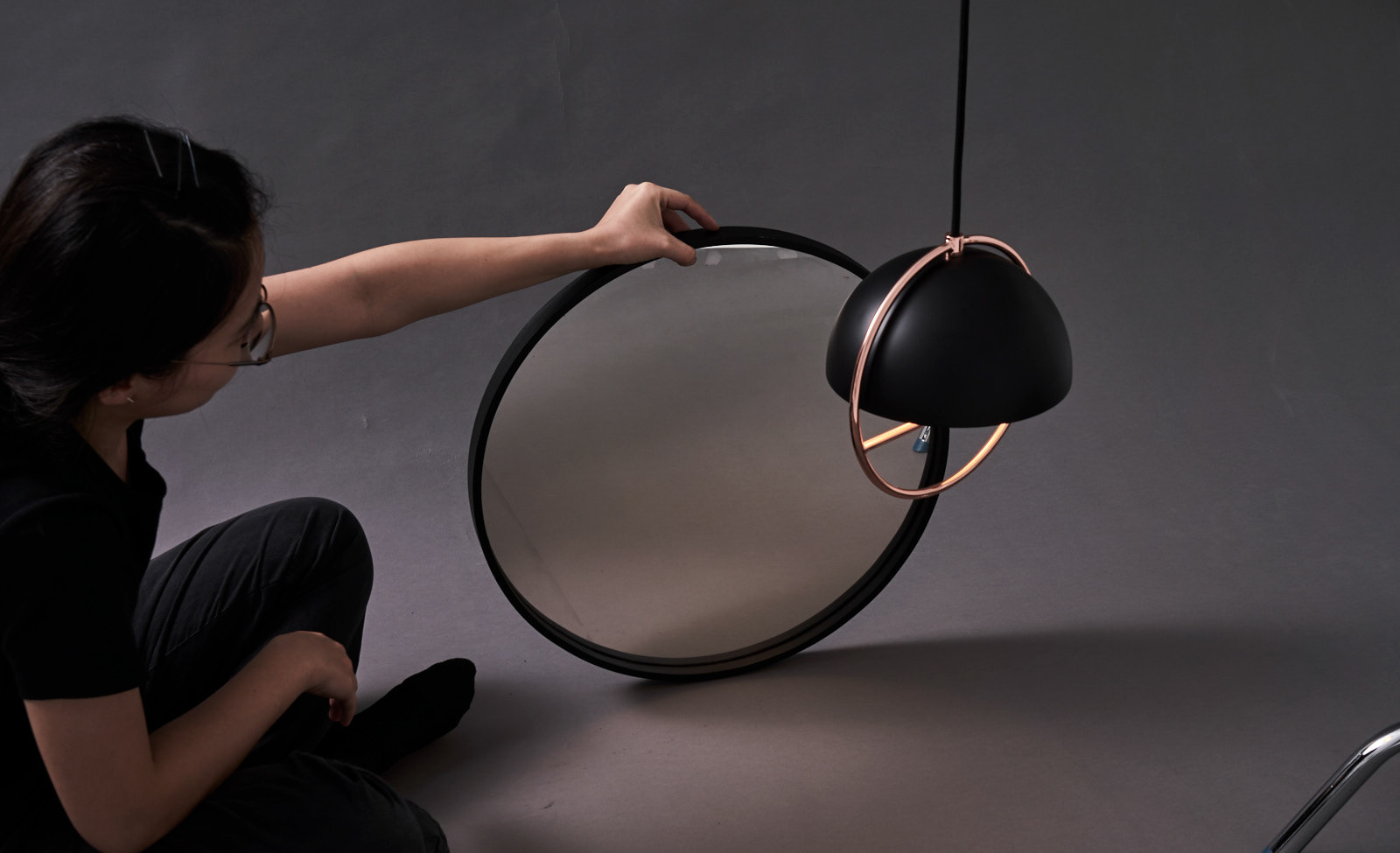 Huan-Rou Chang，HUAN，"Moon Gate"，lighting design ，product design，