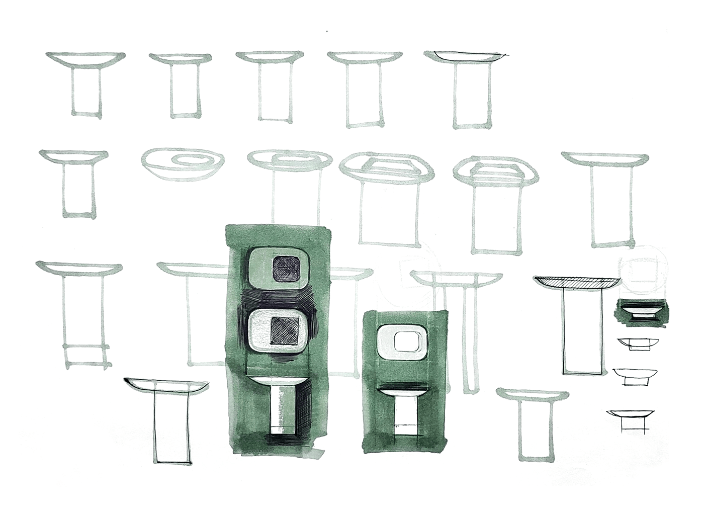 Hayoung Yoo，Basket table，product design，Storage basket，Table，