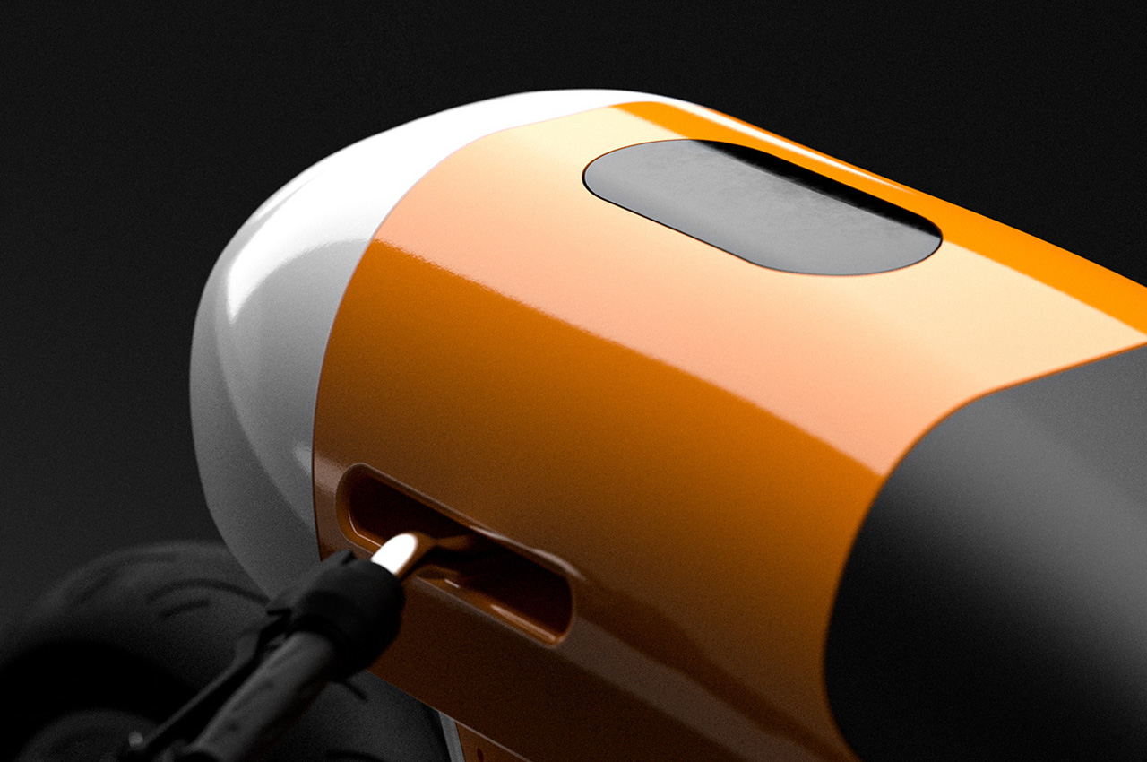 JiaYan Li，Automobile concept，environmental awareness，iNSTINCT electric motorcycle，Cyberpunk，