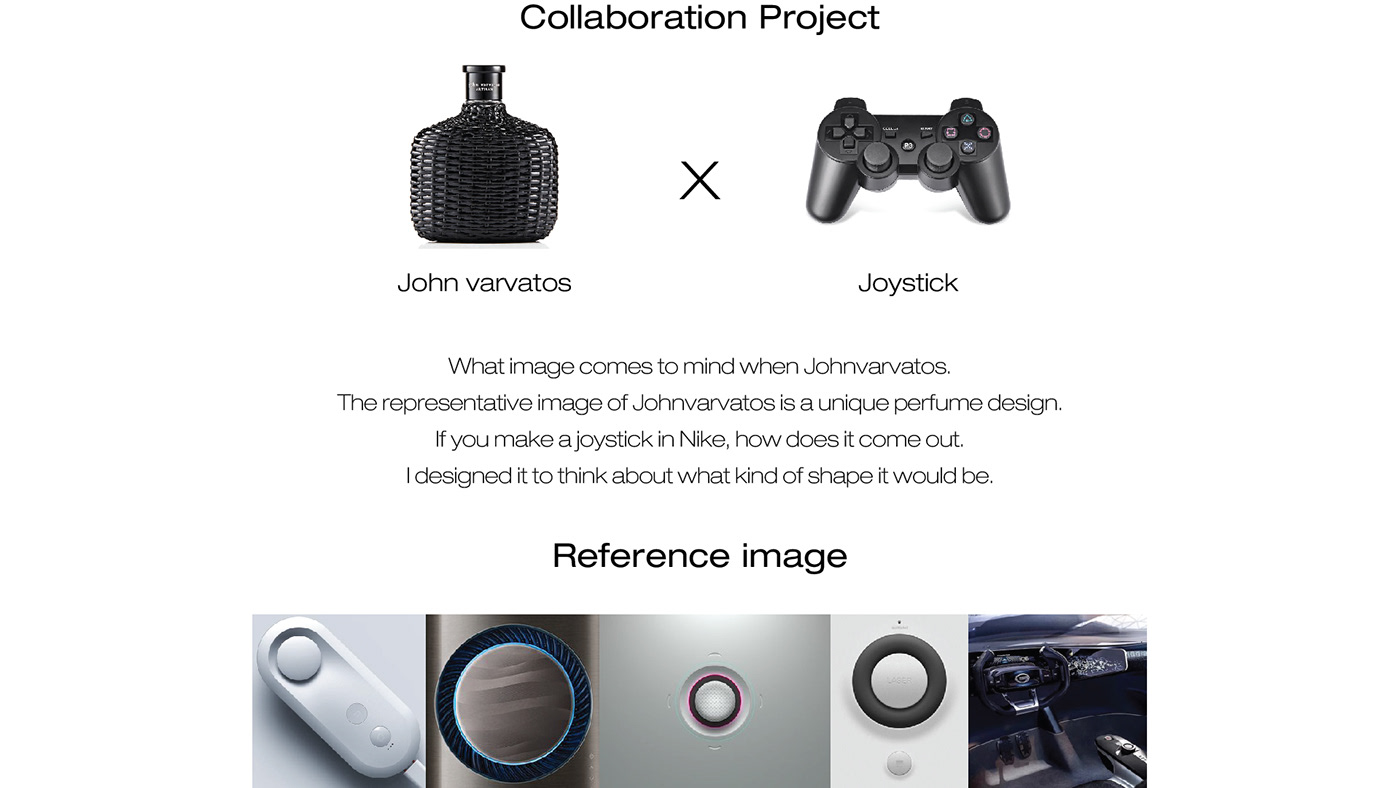 JinYoub Woo，John varvatos joystick，product design，Ergonomics，Simple design，