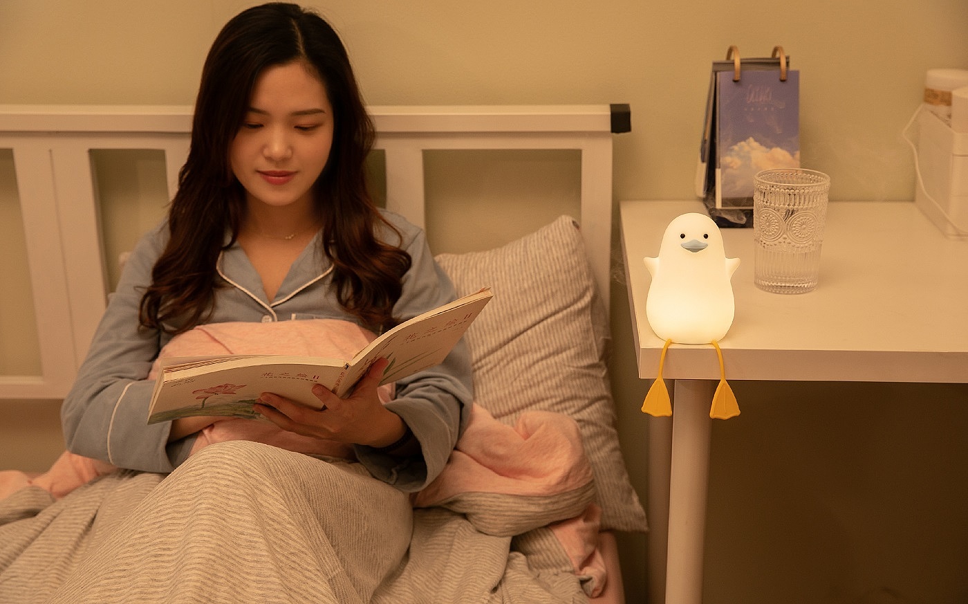 Silicone lamp，Night light，Mother and baby，lovely，decompression，