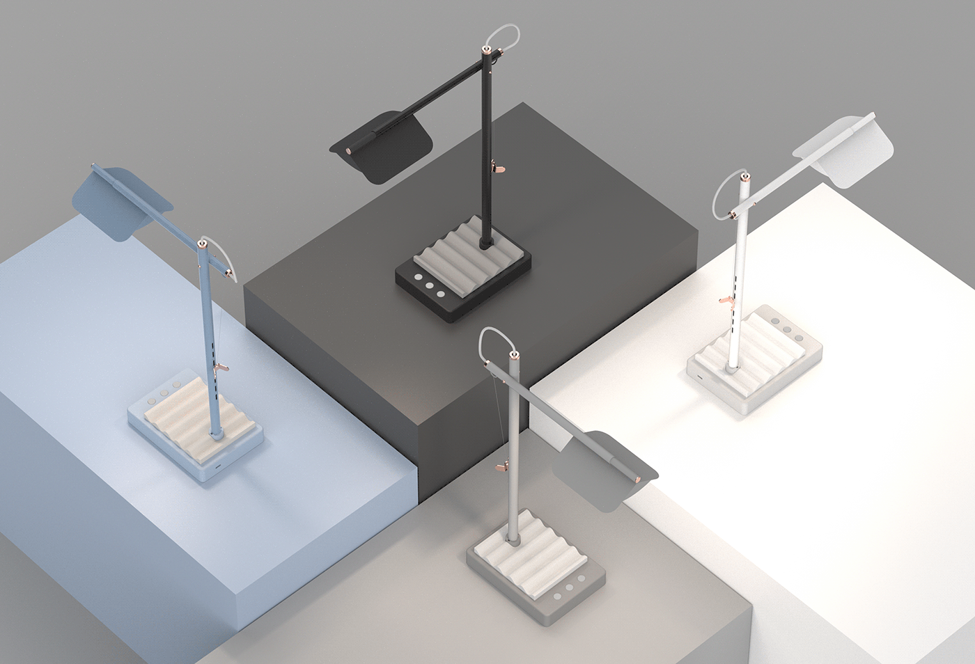 Anil Singh，QUELLE，product design，study lamp，IIT Guwahati，
