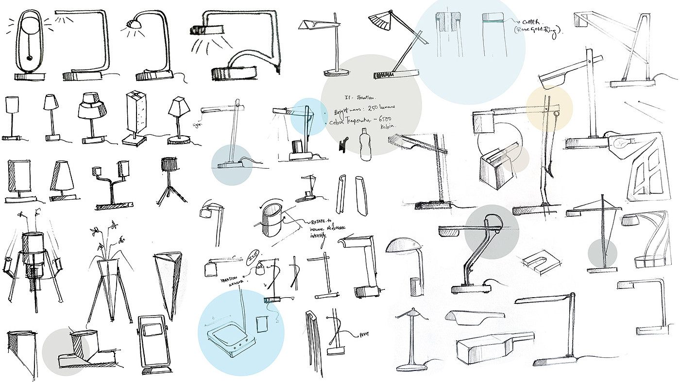 Anil Singh，QUELLE，product design，study lamp，IIT Guwahati，