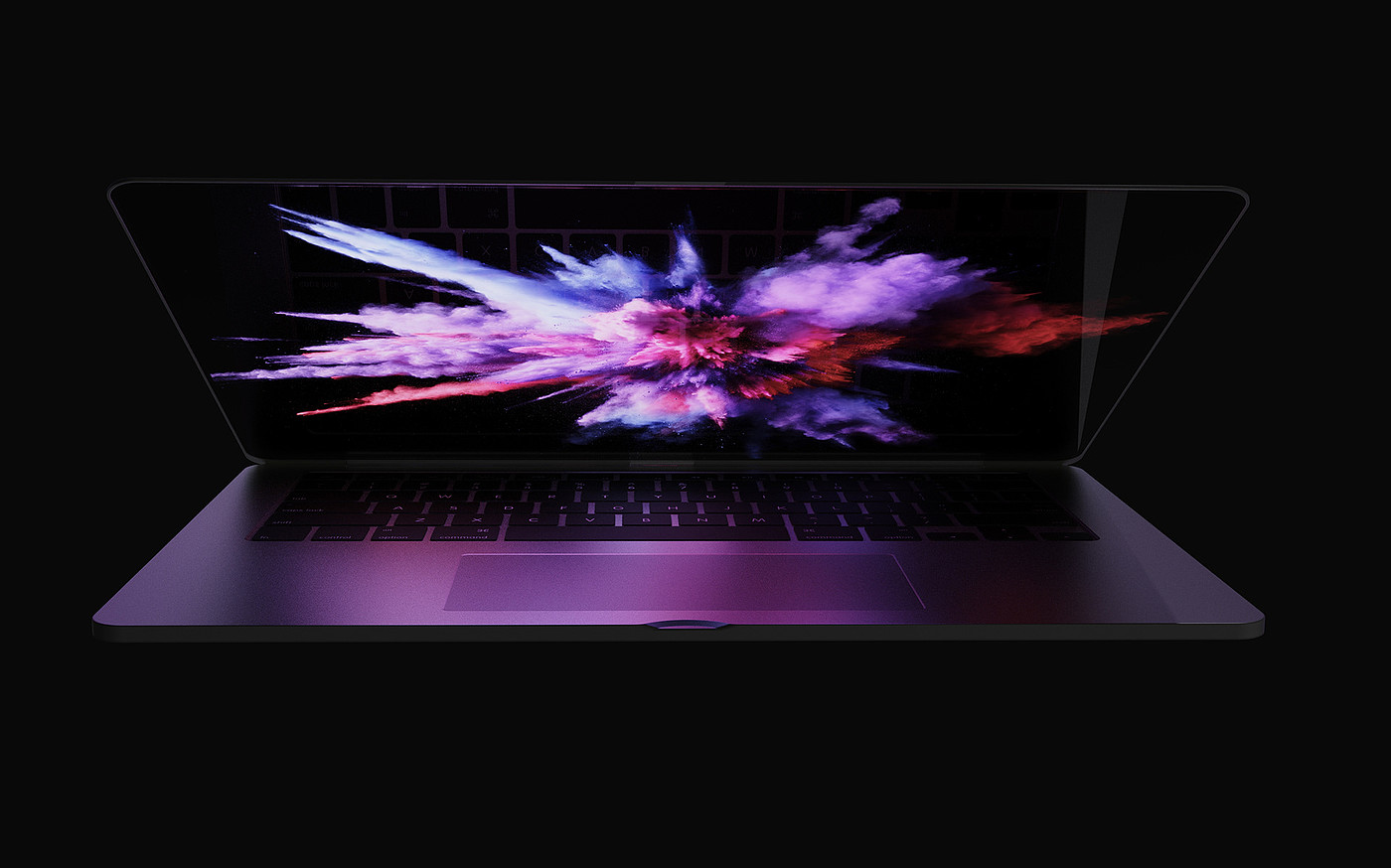 Marc W Avellanet，APPLE MACBOOK PRO，3D 概念与渲染，苹果电脑，