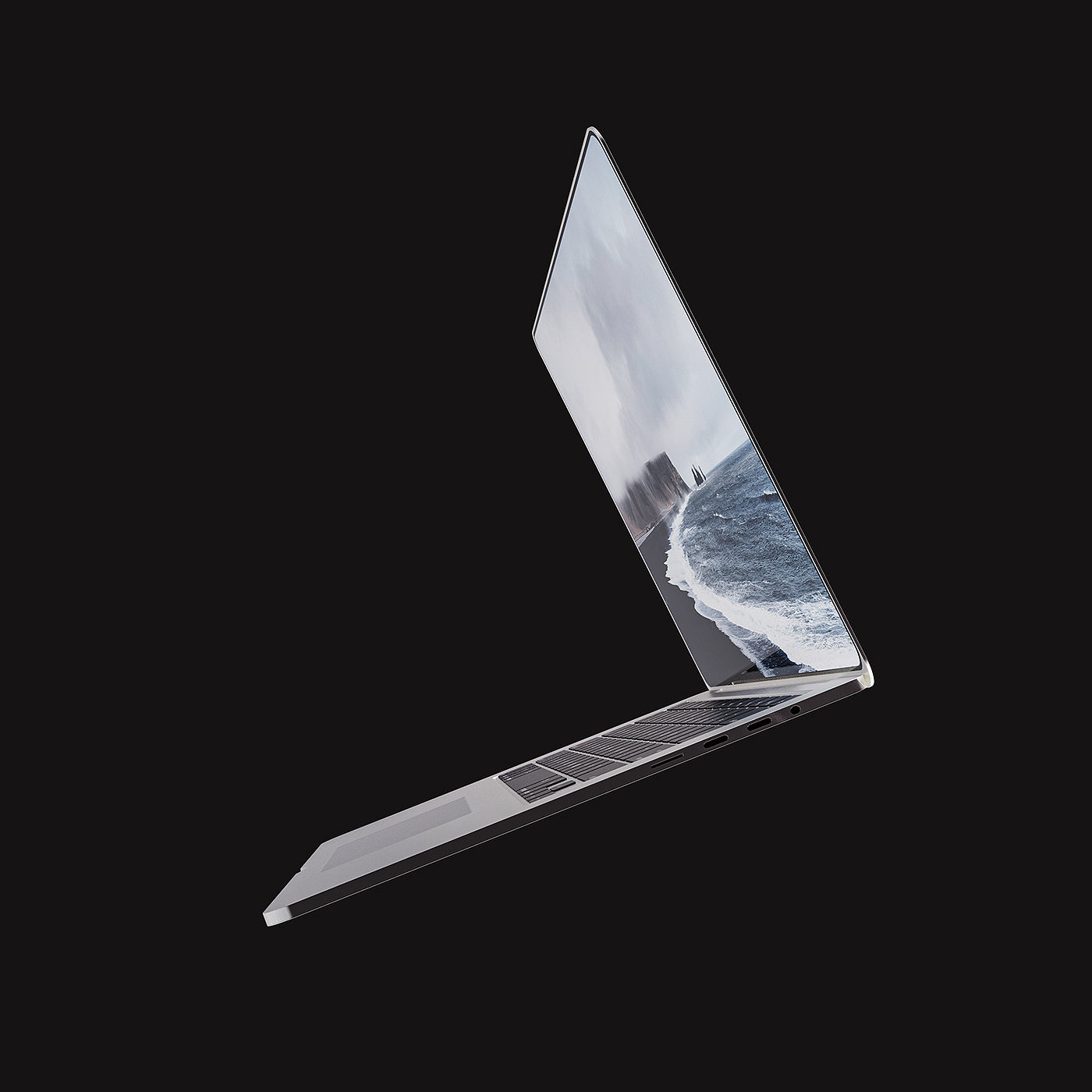 Marc W Avellanet，APPLE MACBOOK PRO，3D Concept and Rendering，Apple Computer，