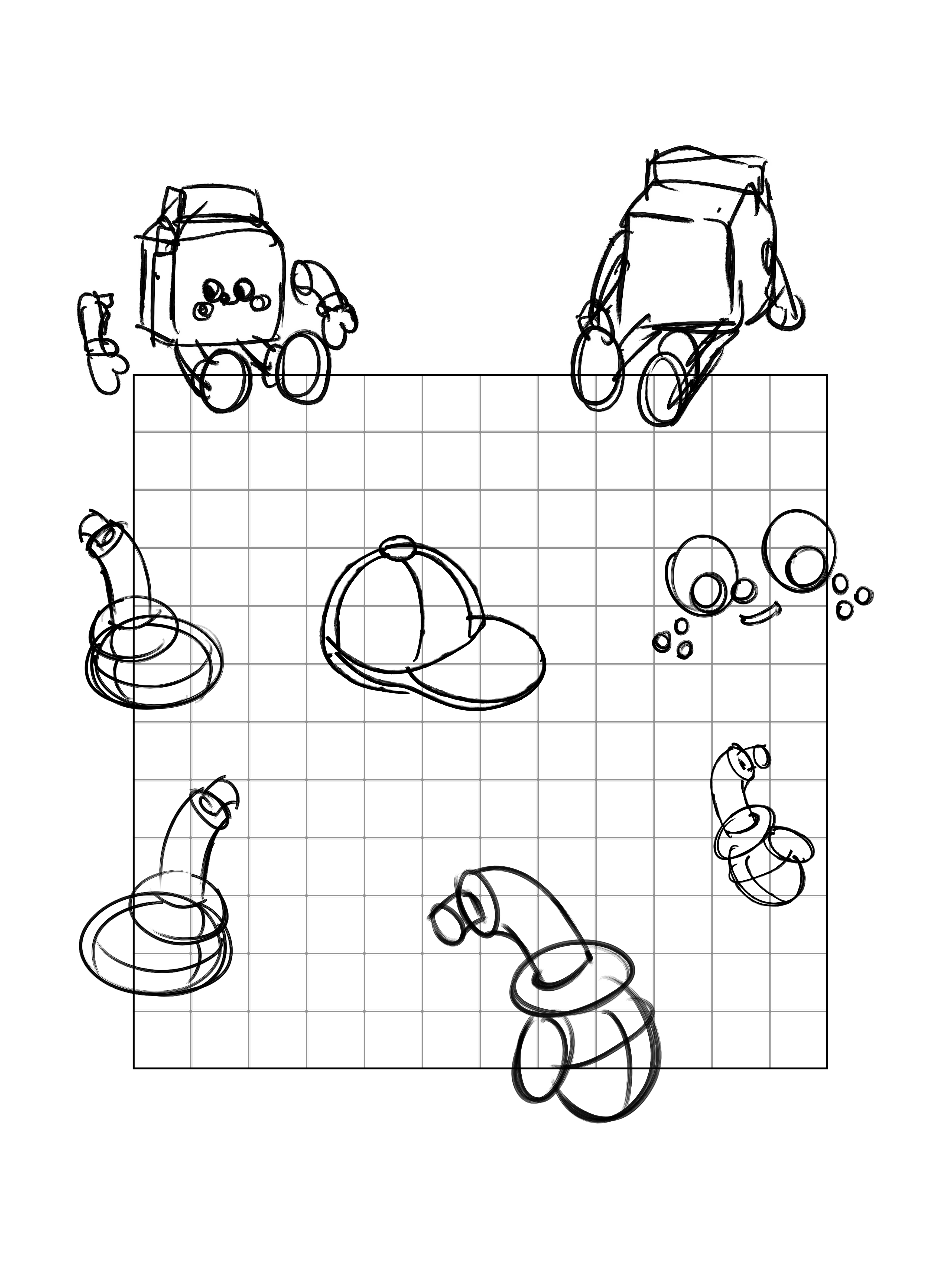 Night light，Mobile phone bracket，Toys，diy，share，Cartoon，