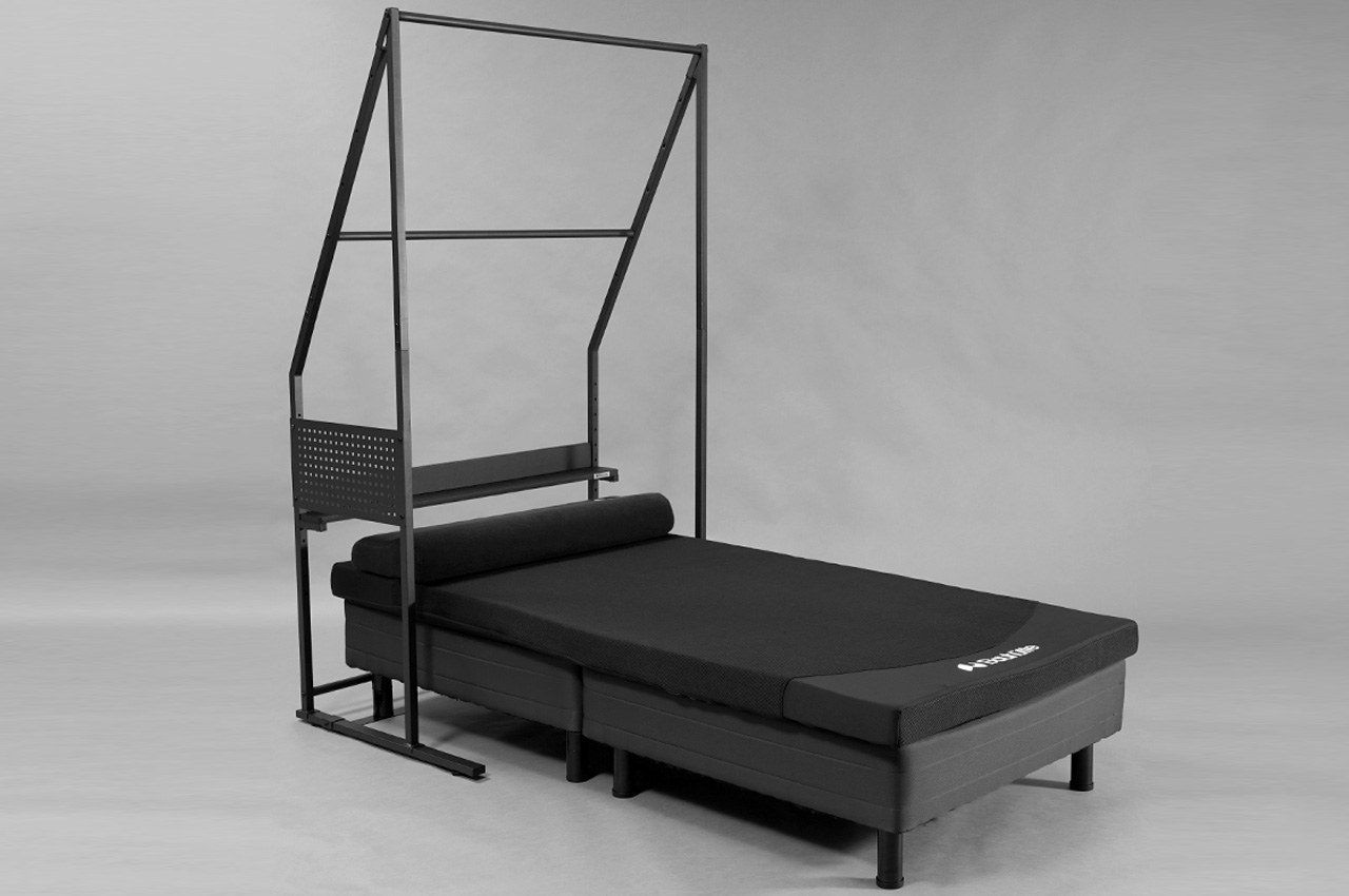 Bauhutte，Japanese clothes rack，product design，Open cabinet，