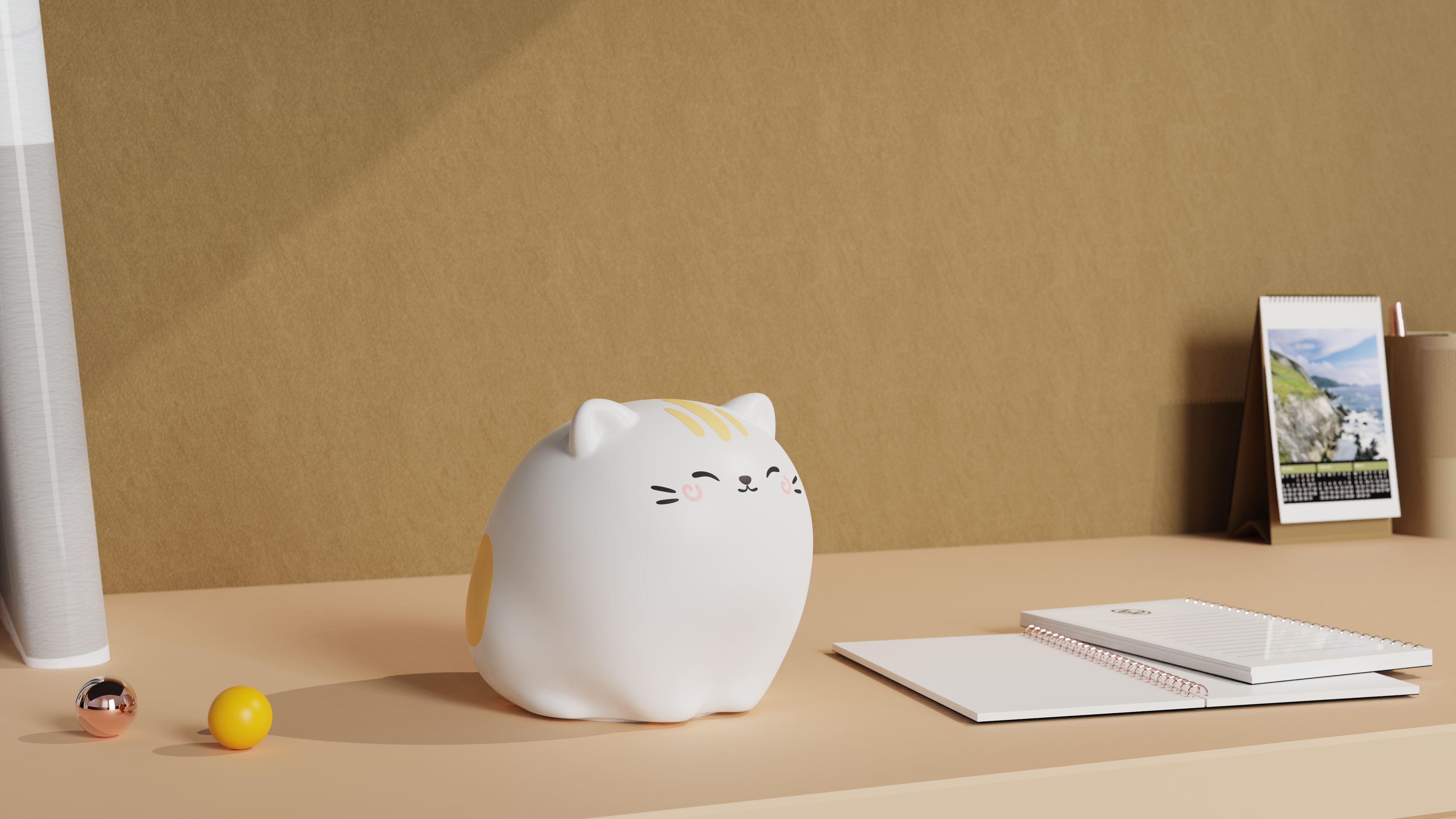 Creative Silicone Lamp Design，Meow star man，Night light，Atmosphere lamp，Sleeping lamp，gift，Soft and skin-friendly，Cute pet，