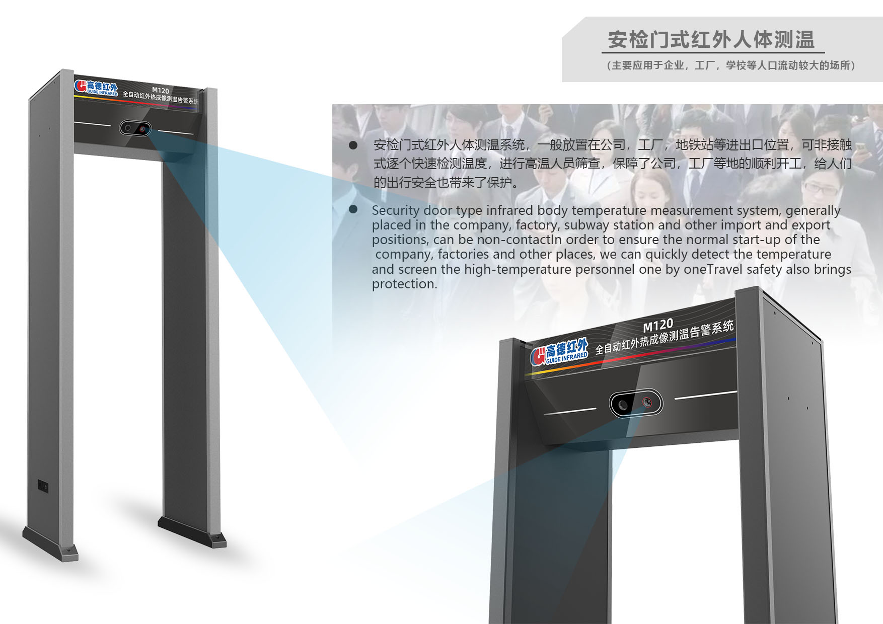 Human body temperature monitoring, infrared thermal imaging, fighting the epidemic，