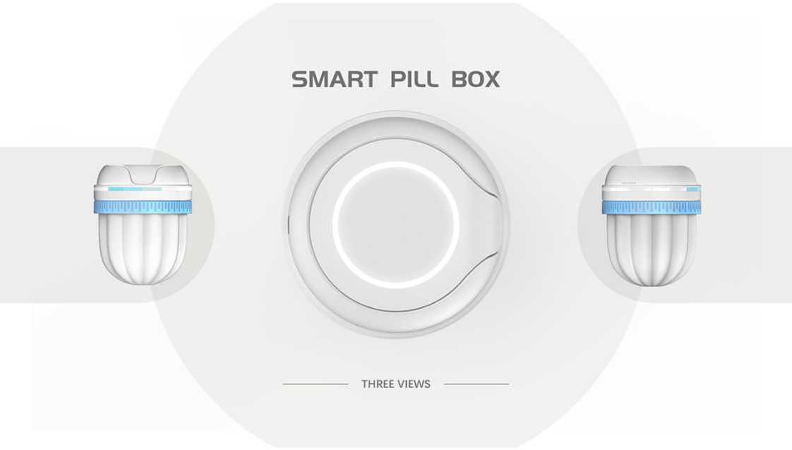 industrial design，product design，sample reels，Intelligent medicine box，