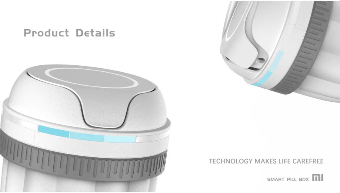 industrial design，product design，sample reels，Intelligent medicine box，