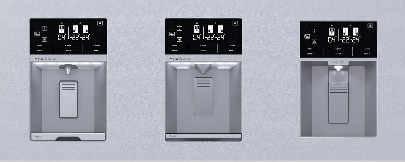 Refrigerator，Water dispenser，One machine for two purposes，hide，