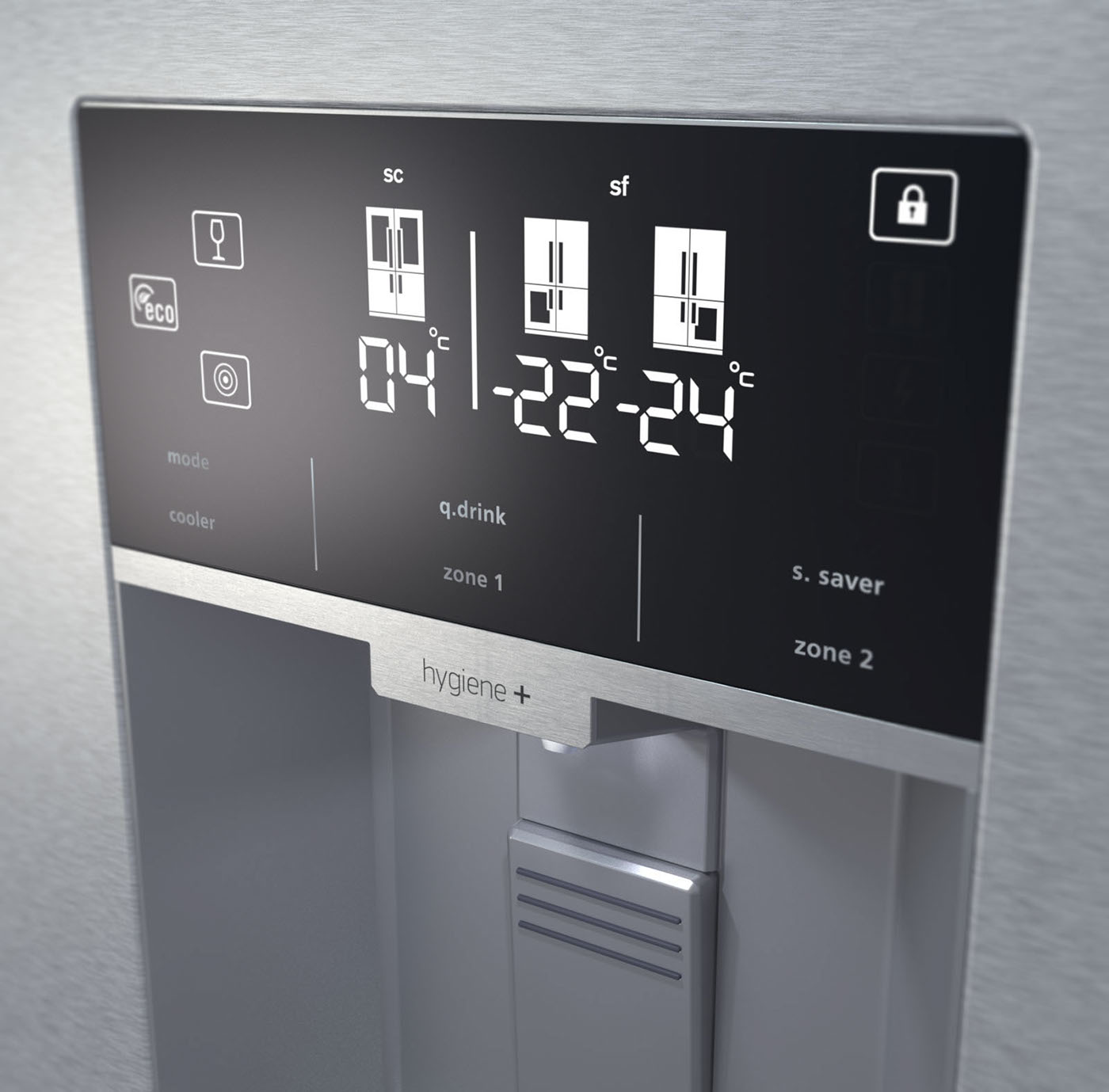 Refrigerator，Water dispenser，One machine for two purposes，hide，