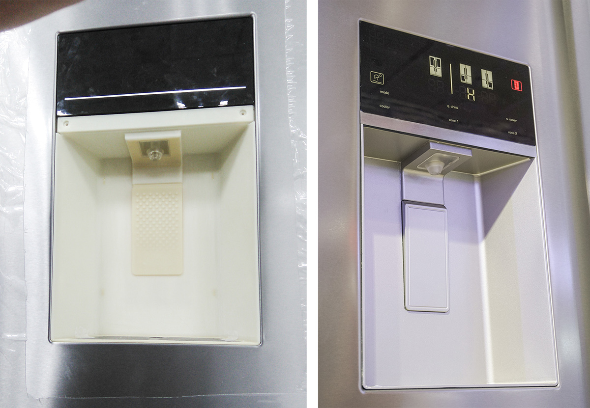 Refrigerator，Water dispenser，One machine for two purposes，hide，