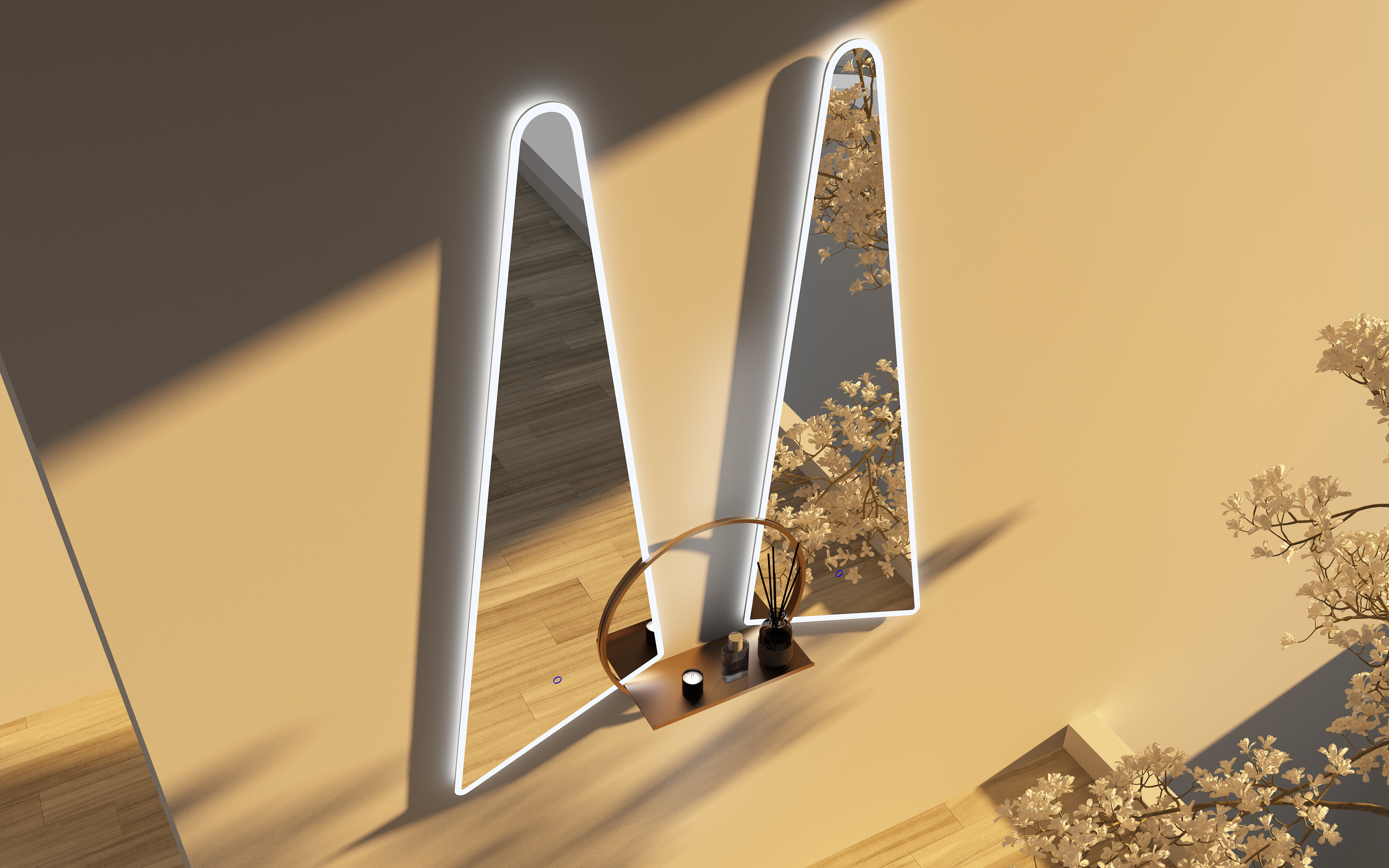 mirror，mirror，Mirror design，Mirror design，product design，product design，dusk，dusk，