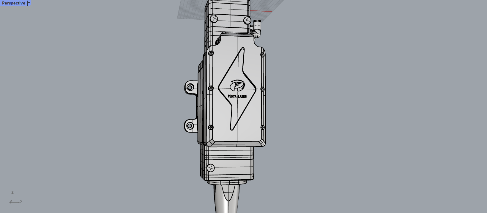 Special laser head for tube cutting，