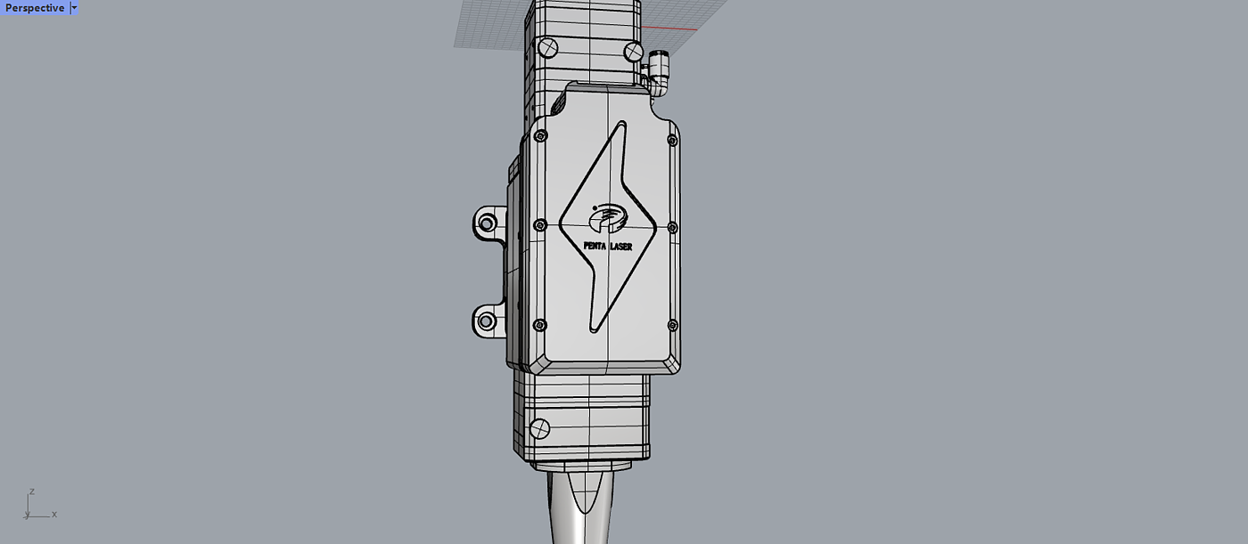 Special laser head for tube cutting，