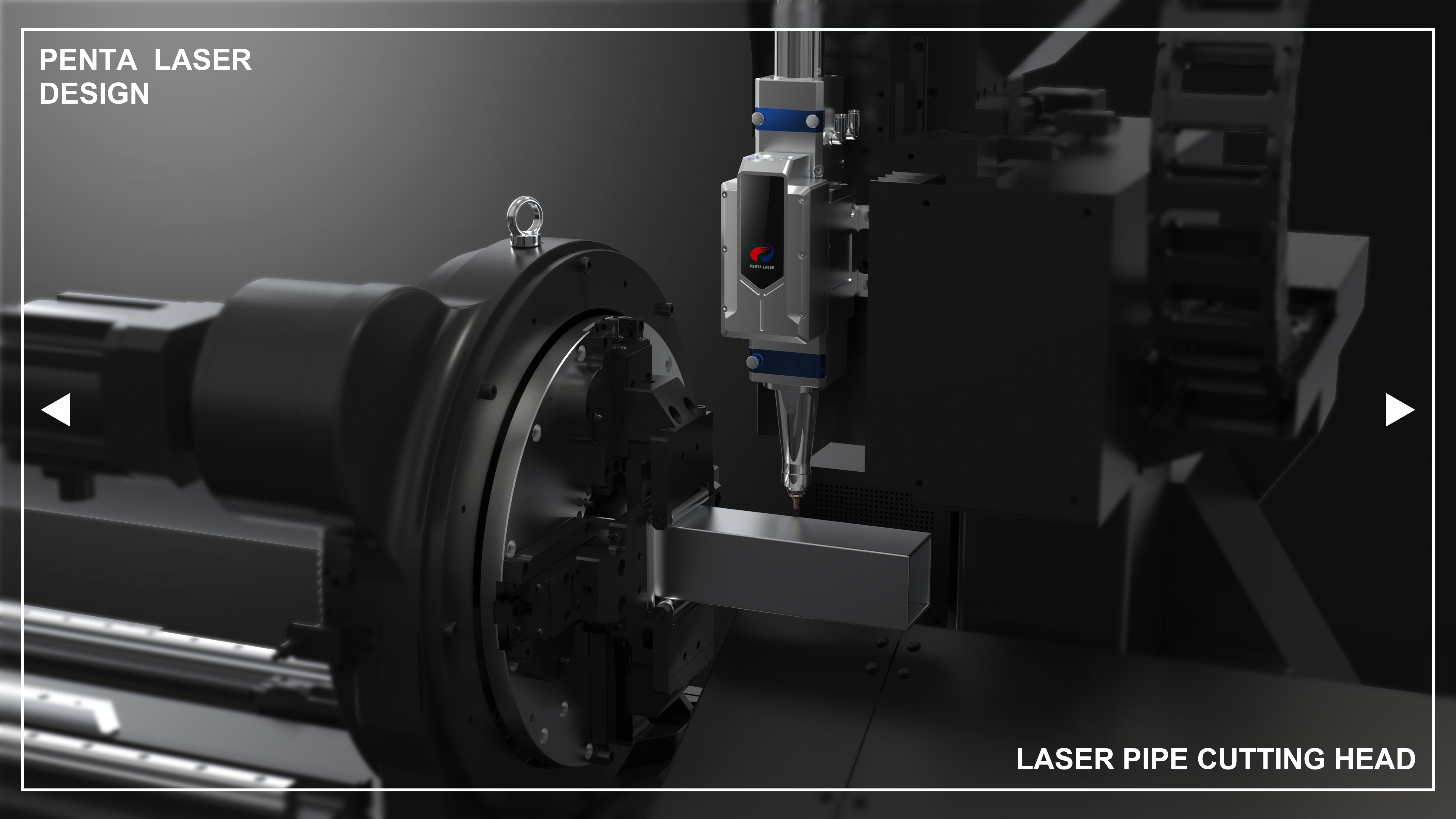 Special laser head for tube cutting，