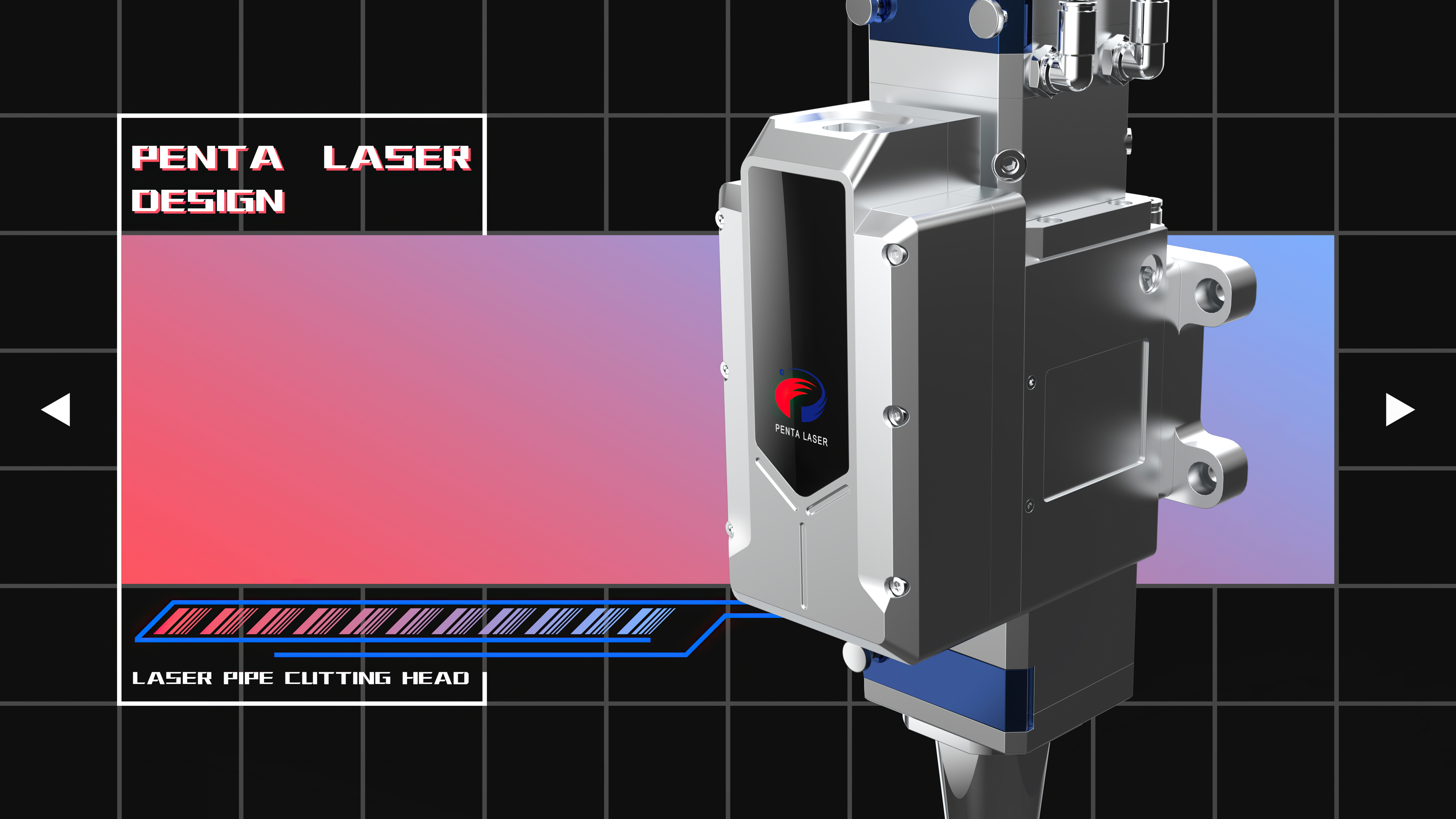 Special laser head for tube cutting，