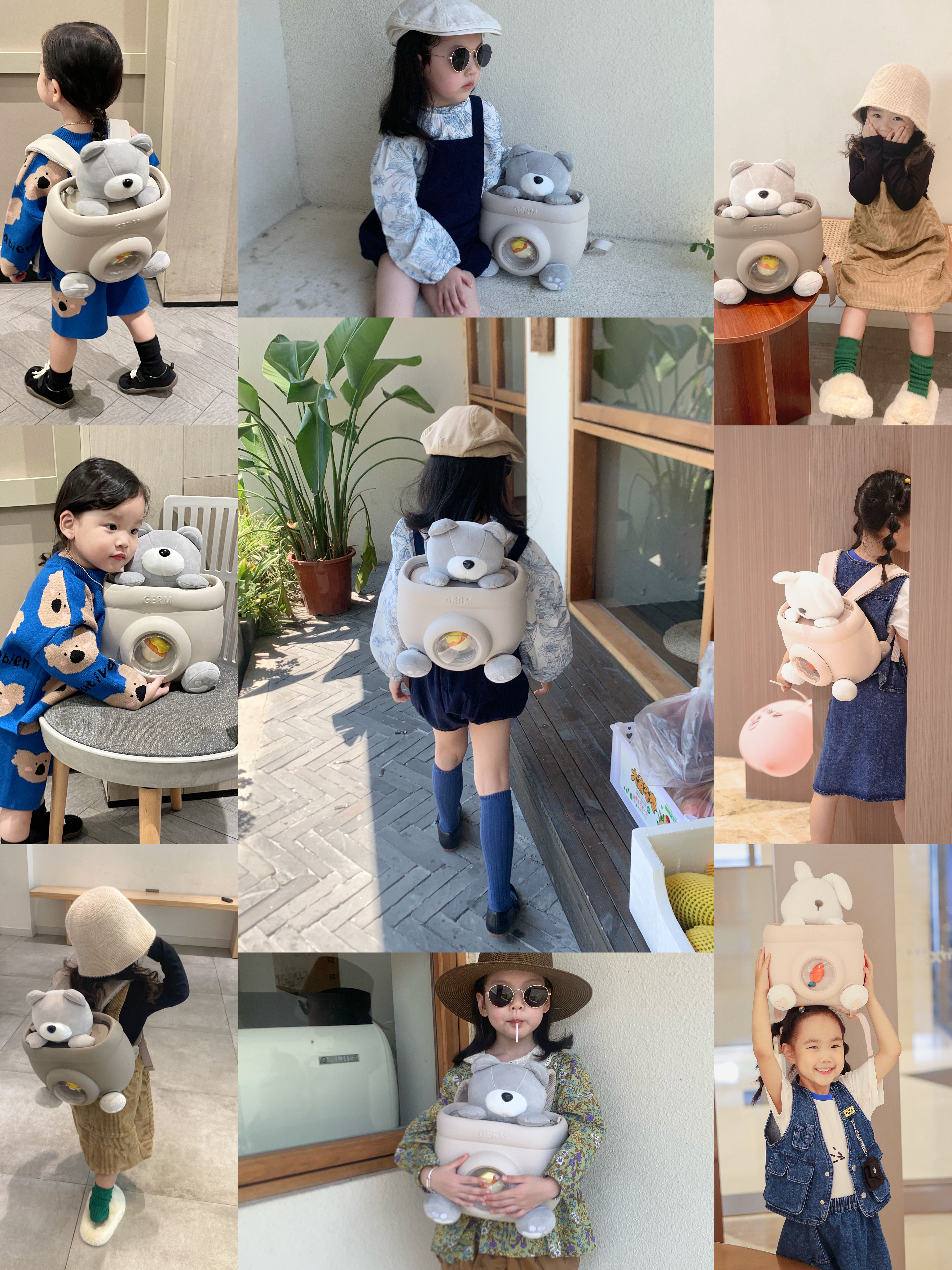 Children's schoolbag，