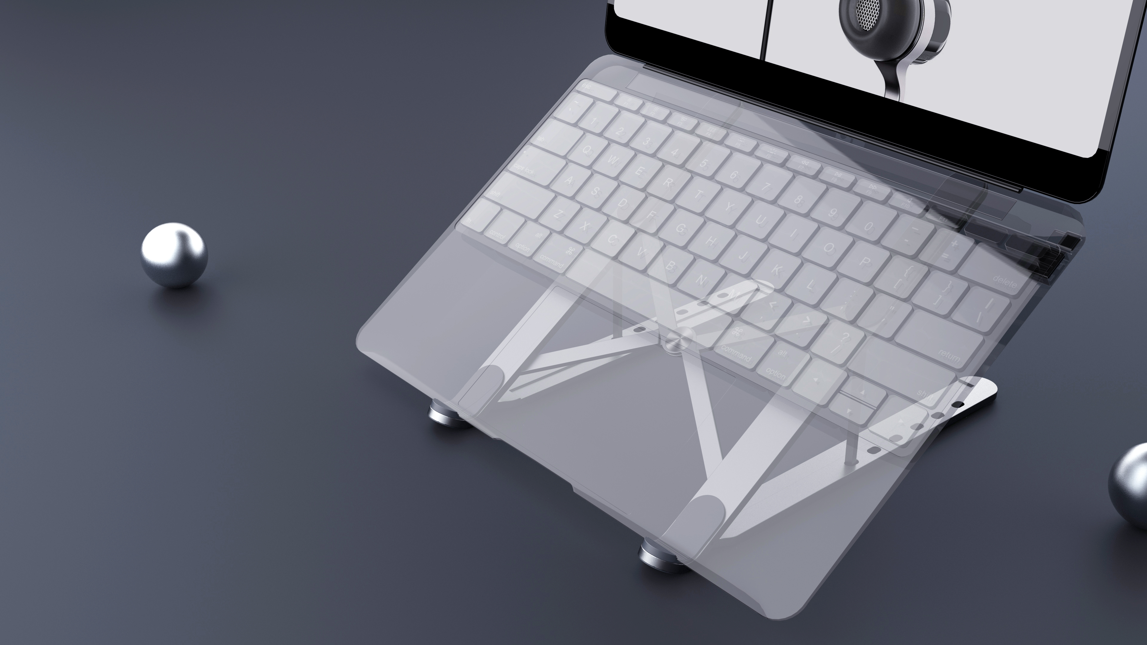 Notebook bracket; Heat dissipation bracket; Office bracket，