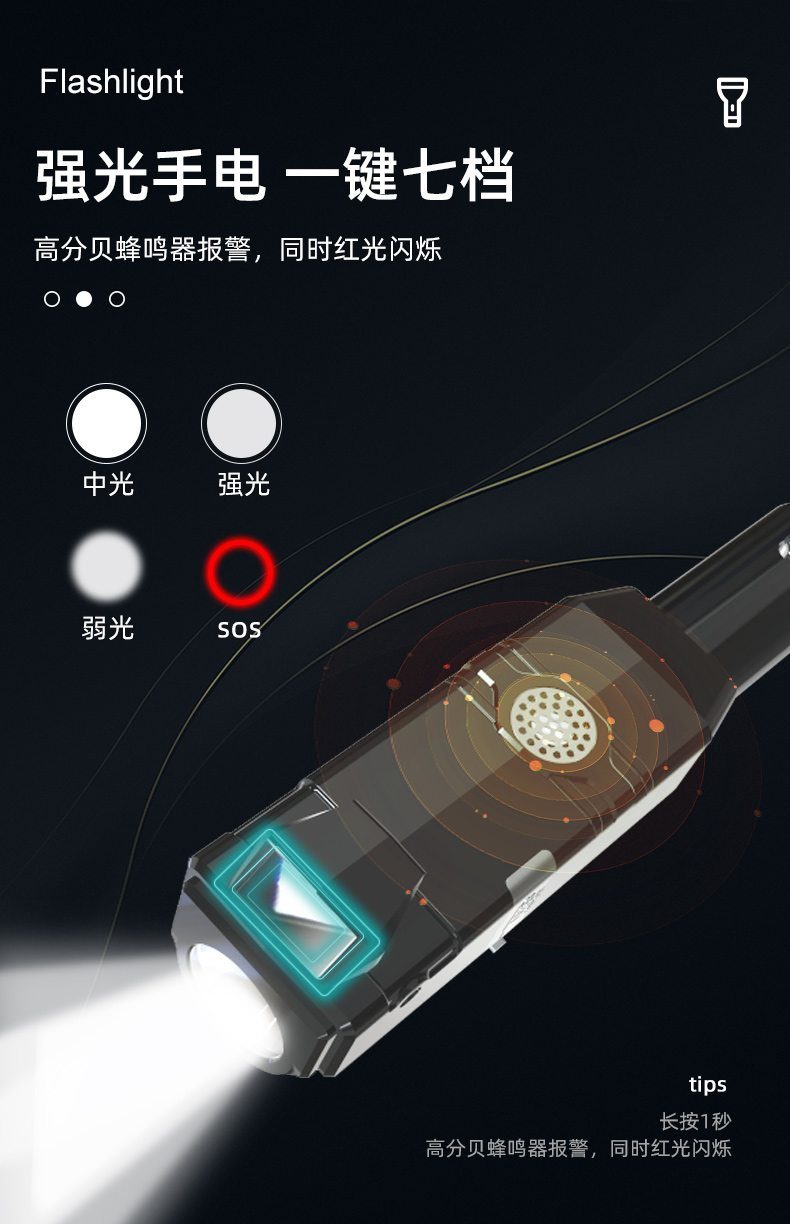 Vehicle safety tool light，