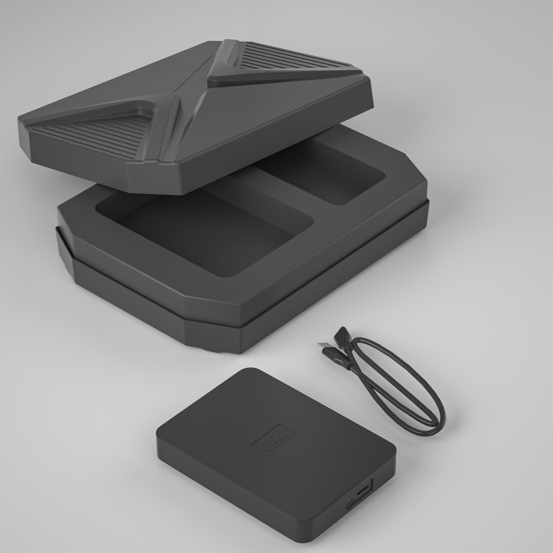 Hard disk，Hard disk packaging，Class 3C packaging，Paper-plastic packaging，Environmental protection packaging，