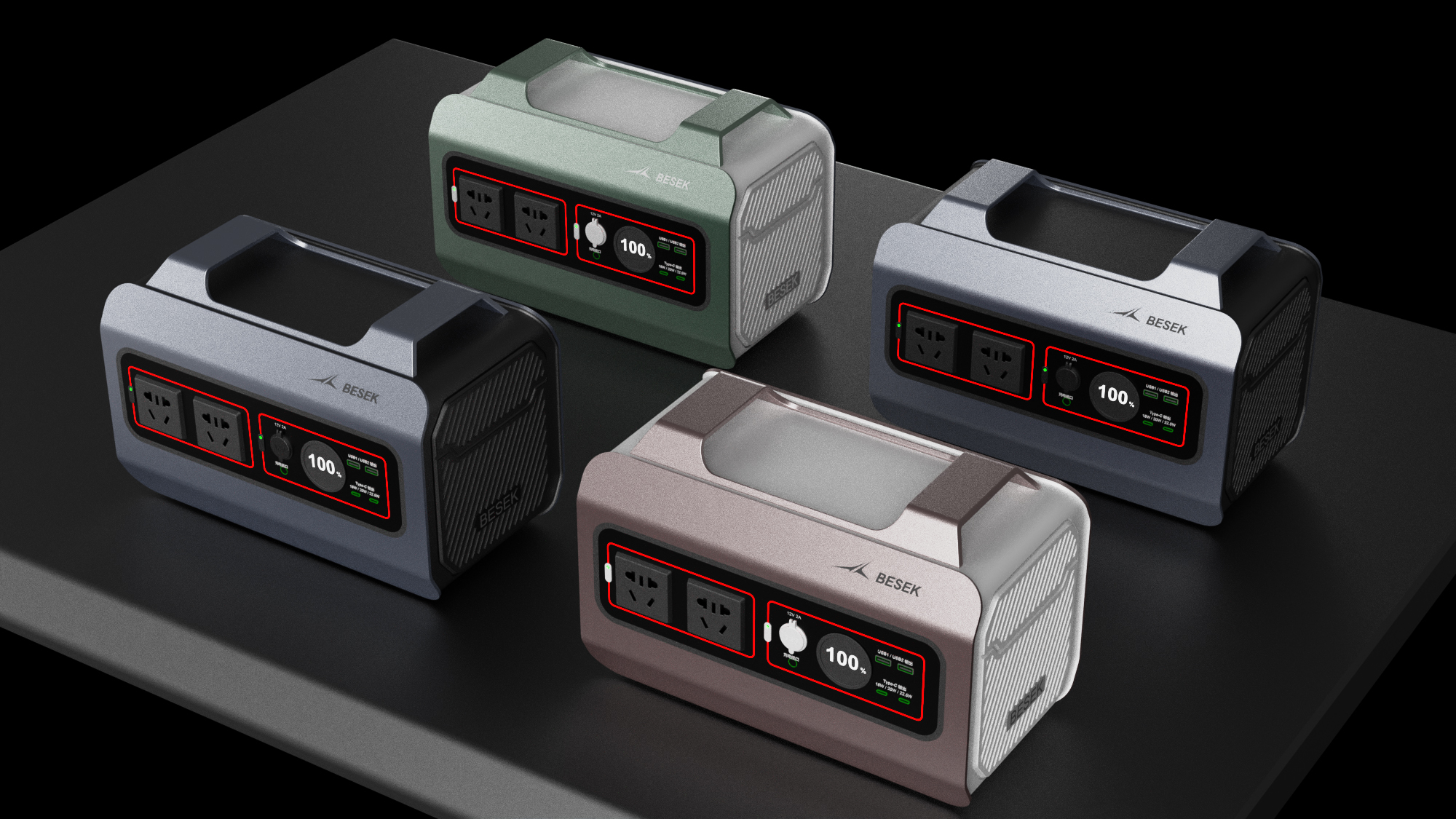 Energy storage power supply，Outdoor power supply，Energy storage，portable source，Appearance Design of Energy Storage Power Supply，outdoors，equipment，Outdoor energy storage，